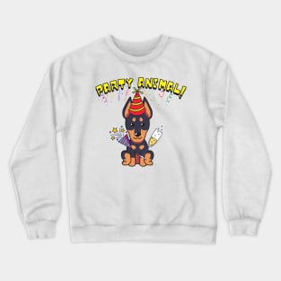 Party Animal Alsatian Crewneck Sweatshirt